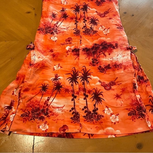 Vintage Royal Hawaiian Made in Hawaii Tropical Sleeveless Shift Mini Dress Luau - Picture 14 of 16